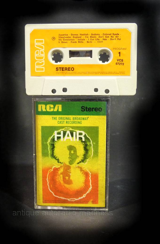 Vintage compact audio cassette Film collection: HAIR
