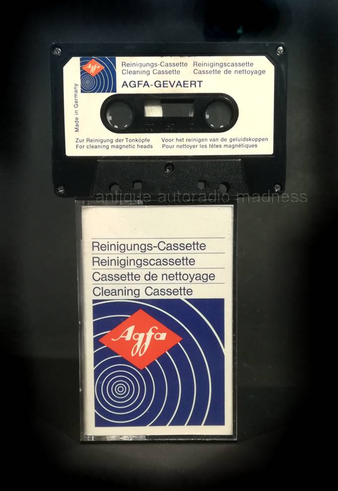 Compact cassette de nettoyage AGFA maintenance des tetes de lecture