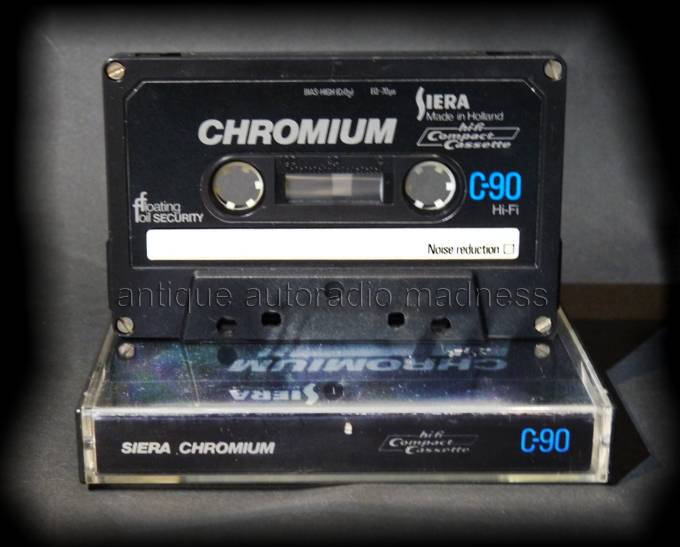 Mini cassette audio SIERA type Chromium C-90 (1975) 