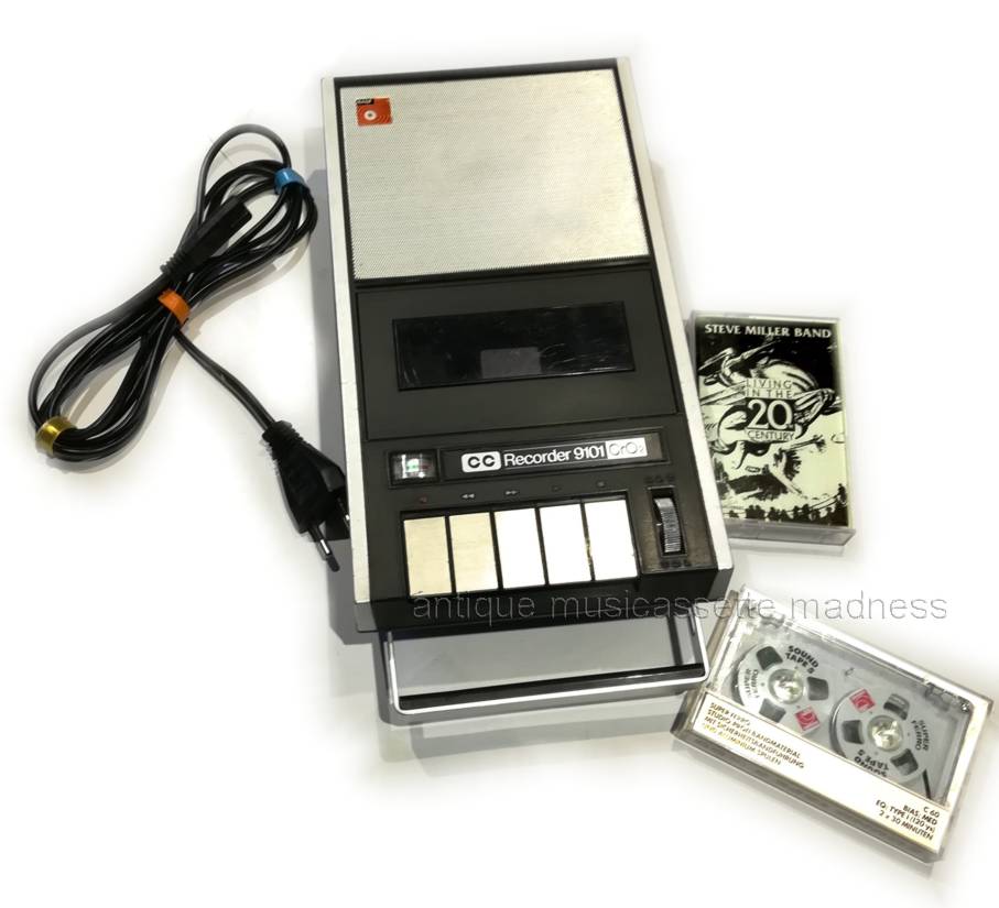 Vintage BASF cassette player recorder model CC 9101 CrO2 - (1973)