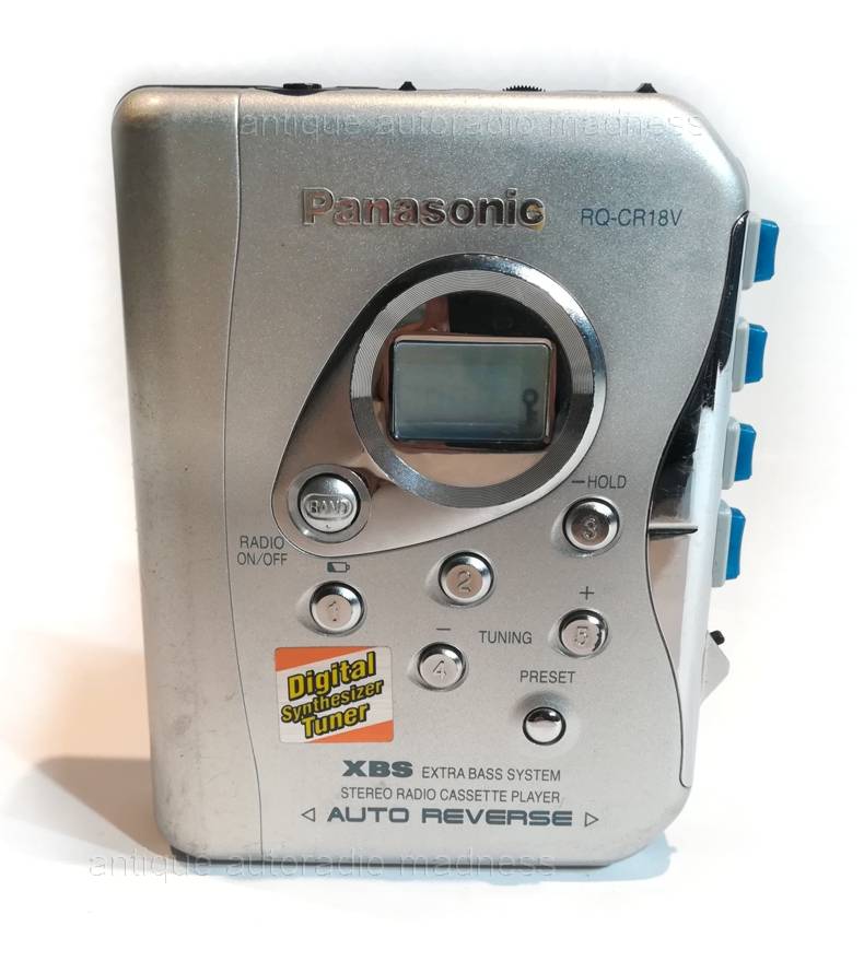 Balladeur mini cassette vintage PANASONIC modèle RQ-CR18V - Walkman