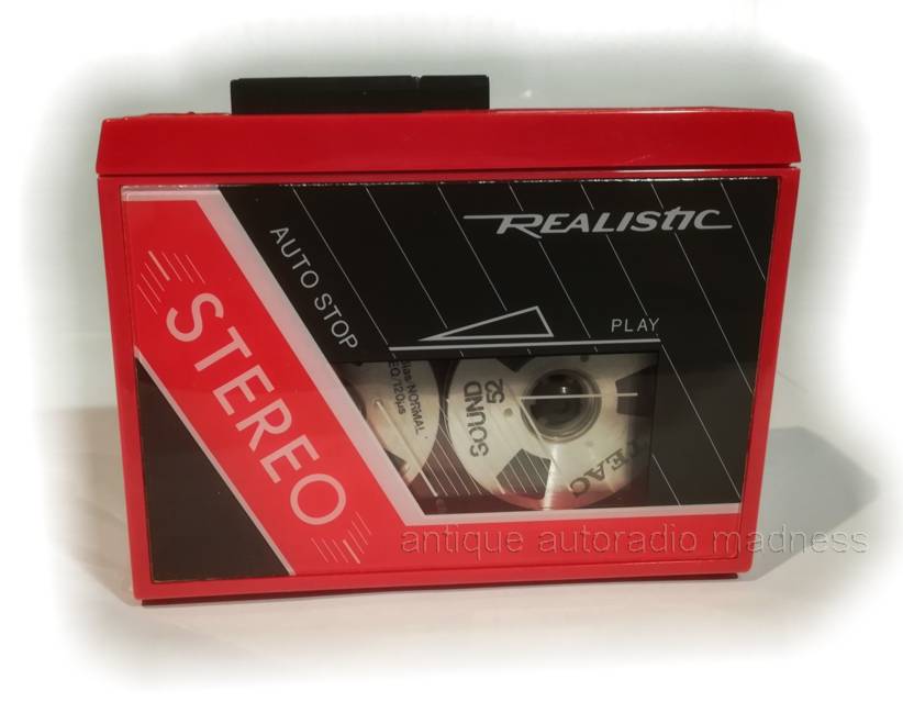 Balladeur mini cassette vintage REALISTIC modèle SCP22 (14-9118) - Walkman