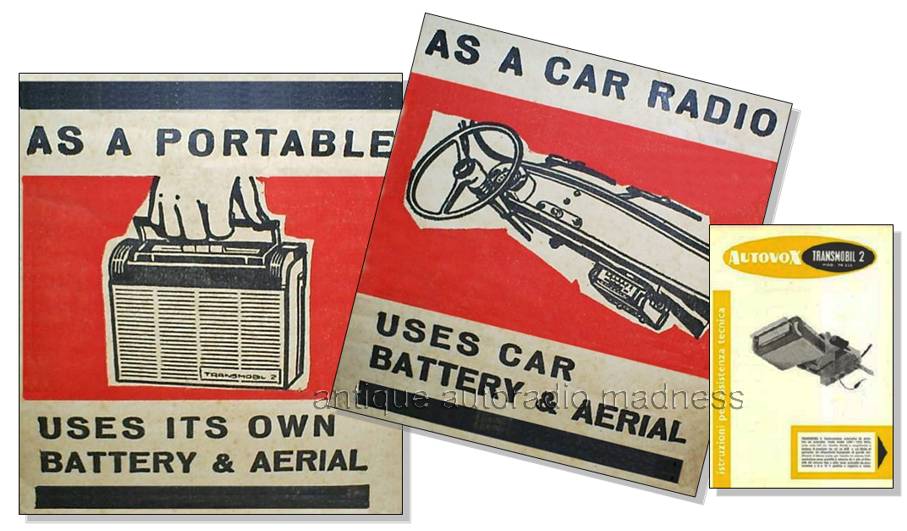 Publicit� 1960 italienne du mod�le AUTOVOX Transmobil 2 (1960)  - 2