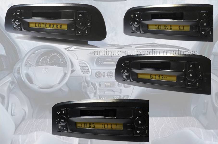 Vintage BECKER car stereo: Sound 10 - BE4103 - Mercedes Sprinter - 2
