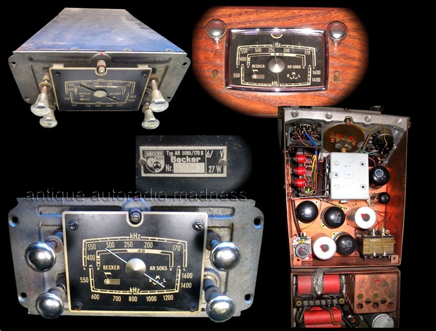 Vintage BECKER mod. AR 5065 (1951)