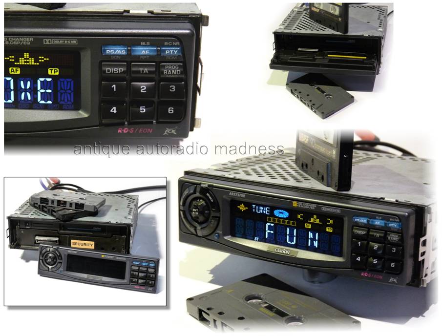 Ancien autoradio CLARION modèle ARX7370R - année 1997 - 2