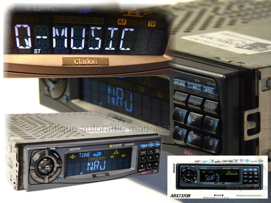 Ancien autoradio CLARION modèle ARX7370R - année 1997 - 5