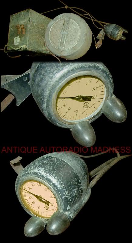 Vintage GENERAL-ELECTRIC Heads Control - 1933 - Airplanes look